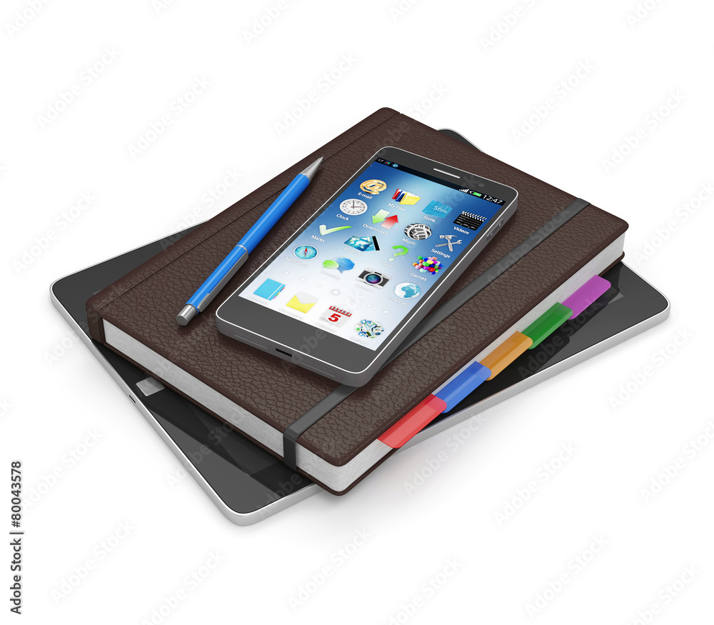 Office Equipment and Accessories: Tablet PC, Notebook, Smart Pho Office Equipment and Accessories: Tablet PC, Notebook, Smart Pho
