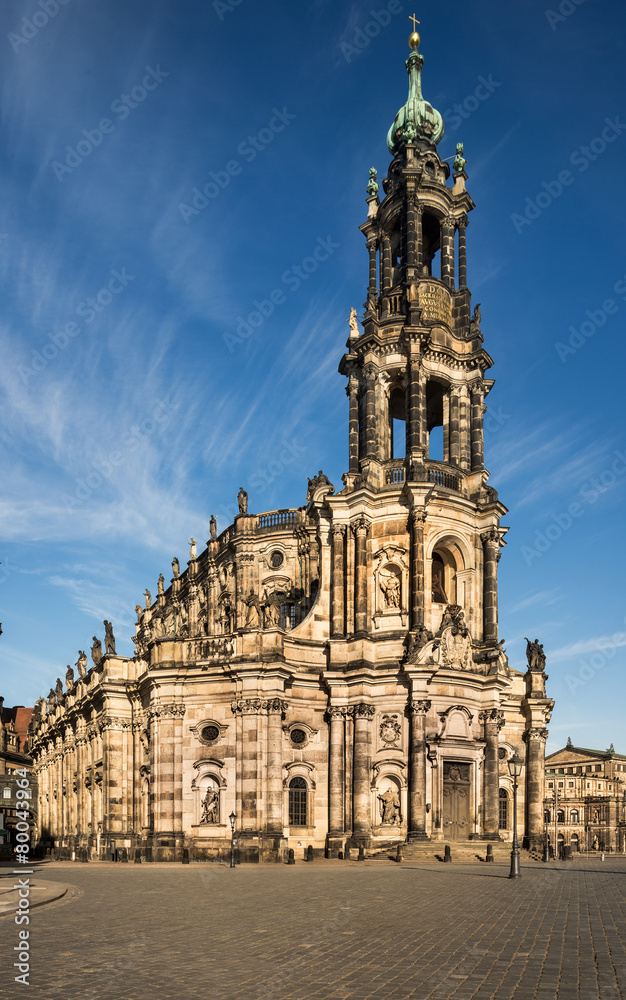 Hofkirche in Dresden, Germany