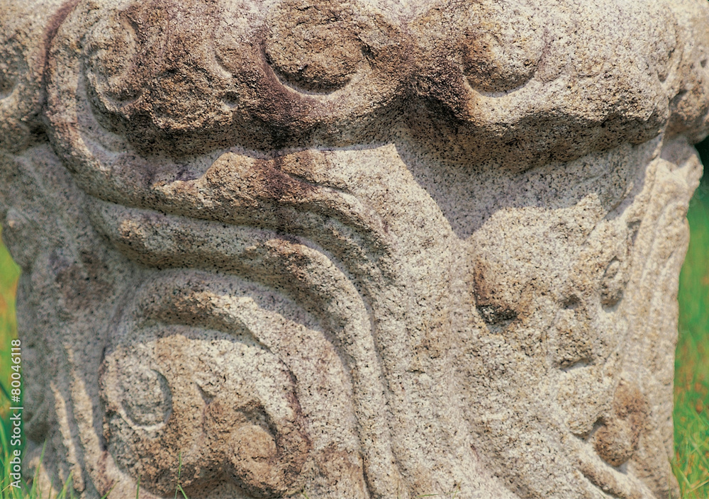 Naklejka premium 한국의 석상