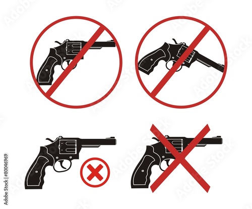 revolver - no gun icon sets