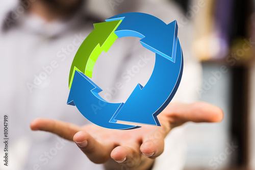 circle arrow