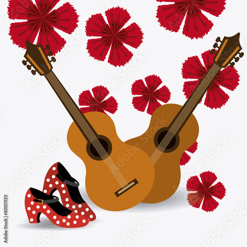 Gipsy design, vector illustration.