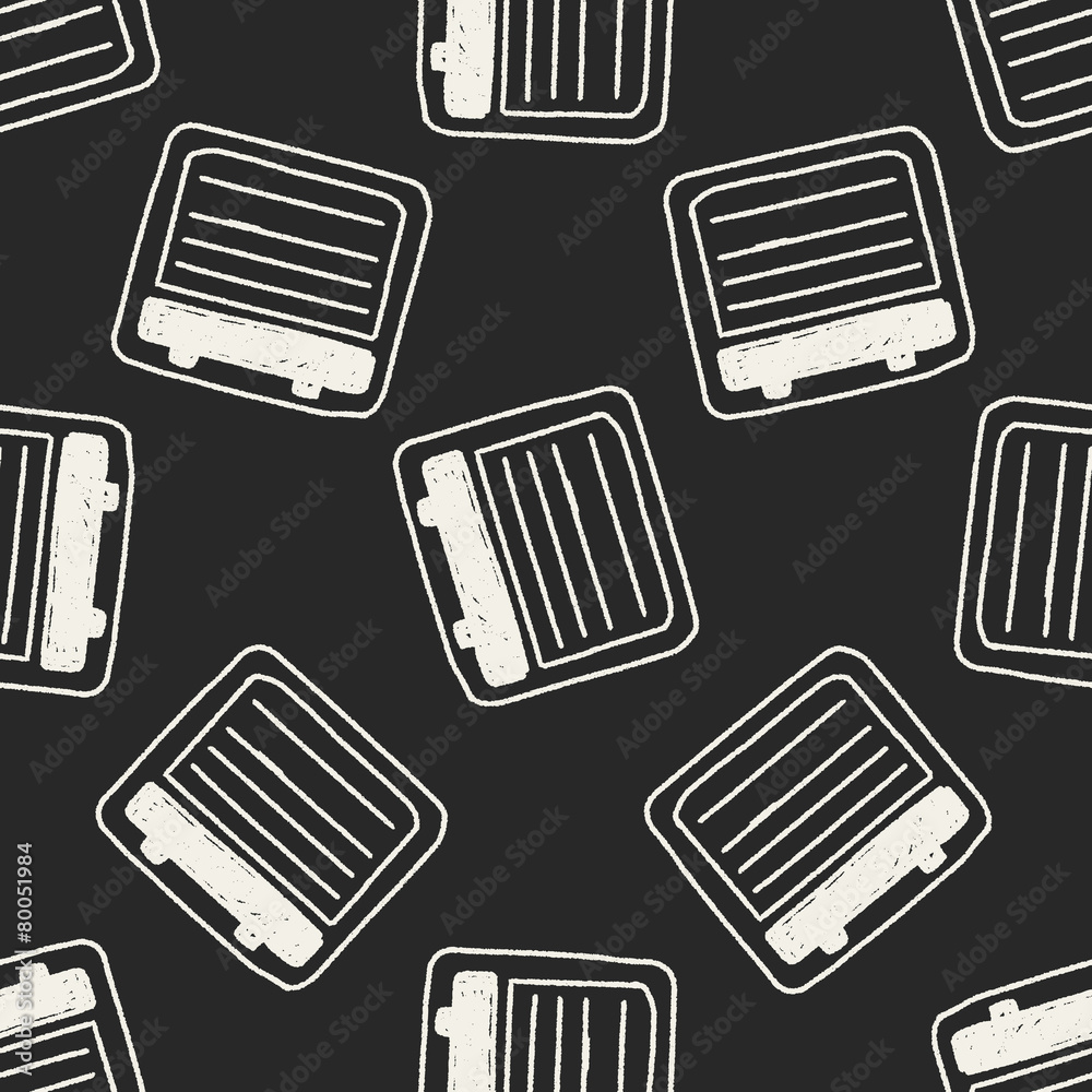 Doodle Notes seamless pattern background Doodle Notes seamless pattern background