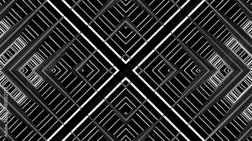 Black And White Pattern Vector