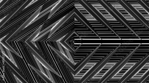 Black And White Pattern Vector