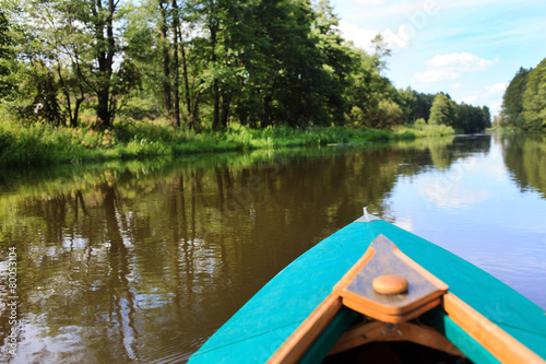 kayak on a small river