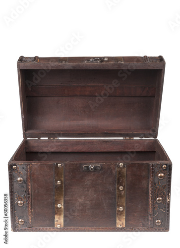 Open Wood Chest