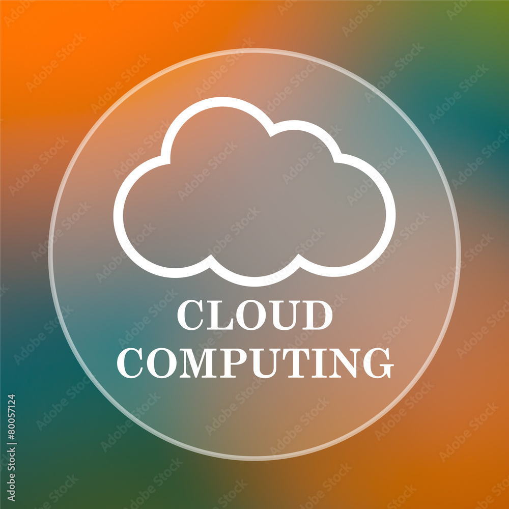 Cloud computing icon