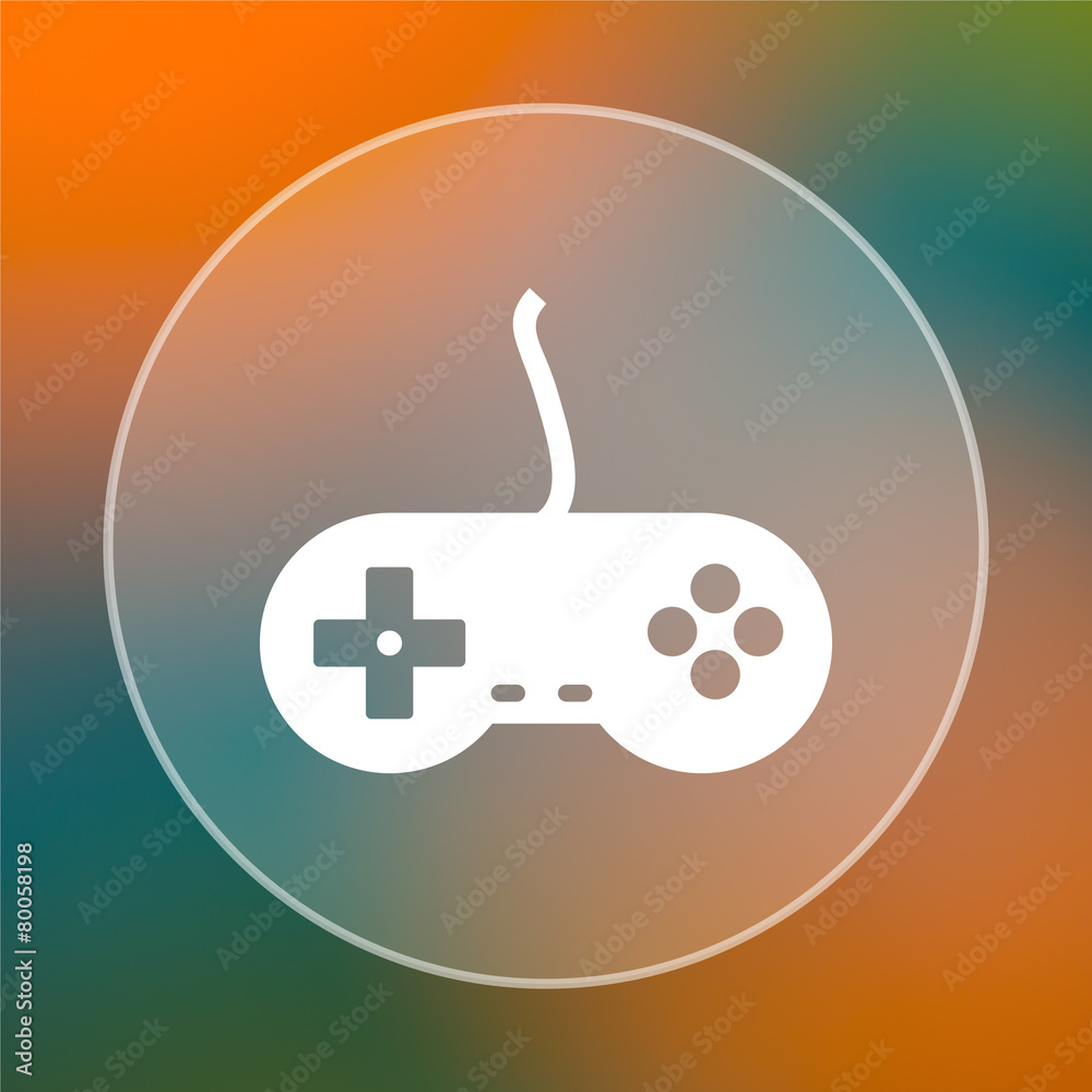 Obraz premium Gamepad icon
