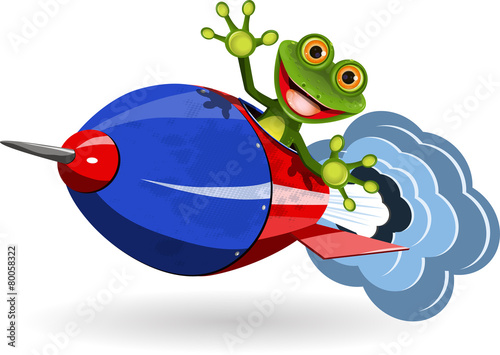Frog in a Rocket