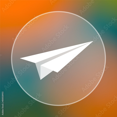 Paper plane icon