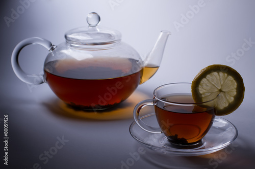 Glass tea set