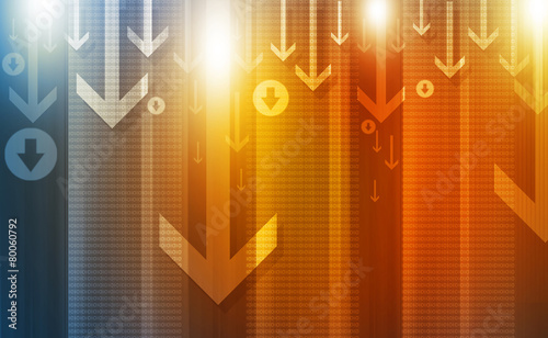 Abstract Arrow Background