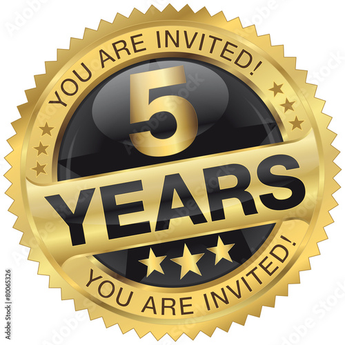 5 years - you are invited!