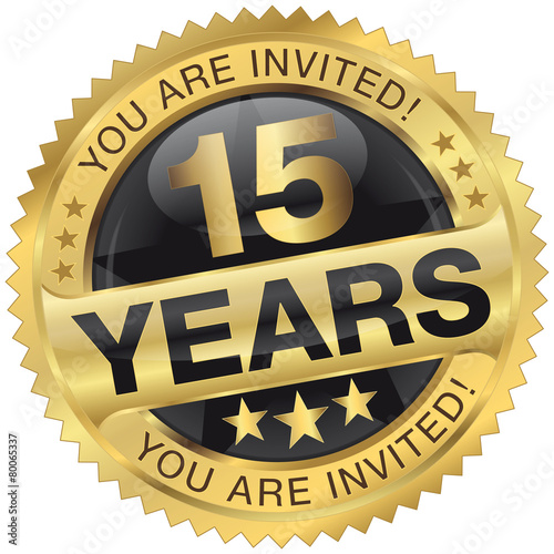 15 years - you are invited!