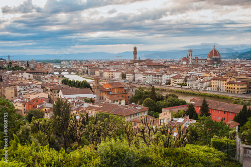 View on Florence from Michelangelo Square © salparadis