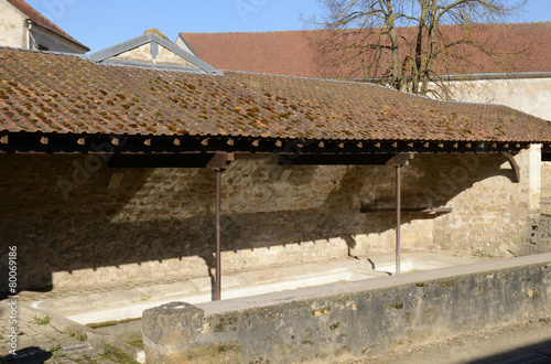 France, the picturesque village of Sagy photo