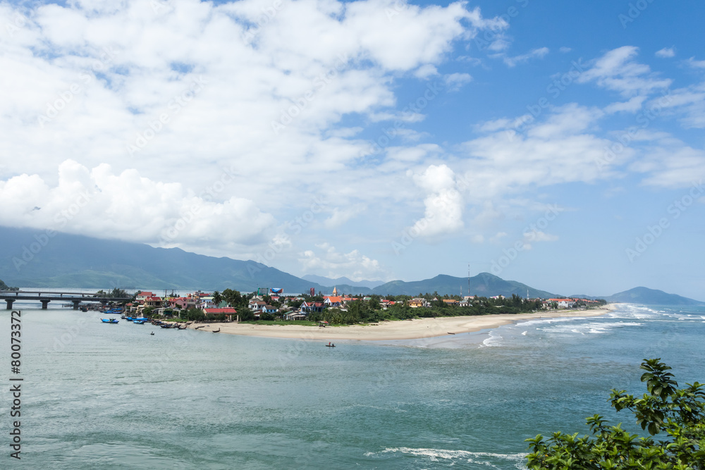 The coast of Vietnam