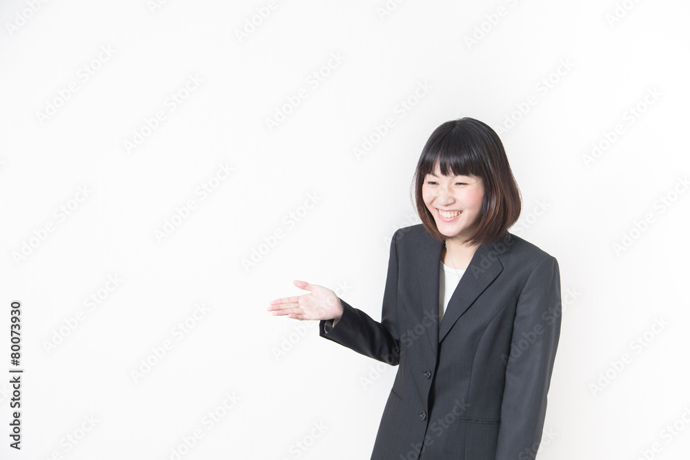 白バックOLポートレート 白バックOLポートレート