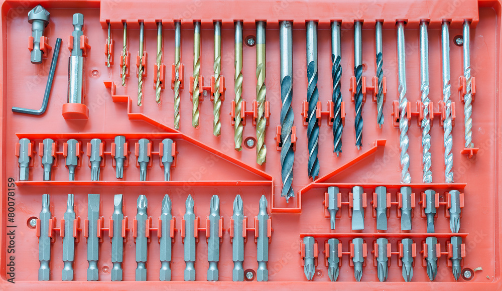 Fototapeta premium drill and screwdriver set
