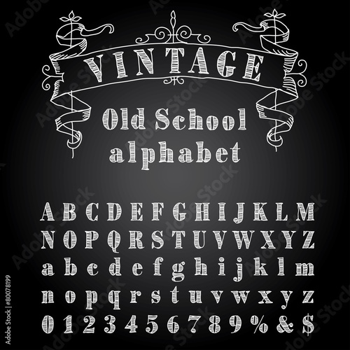 bold alpha chalk