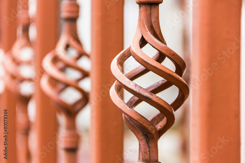 Forged fence inserts