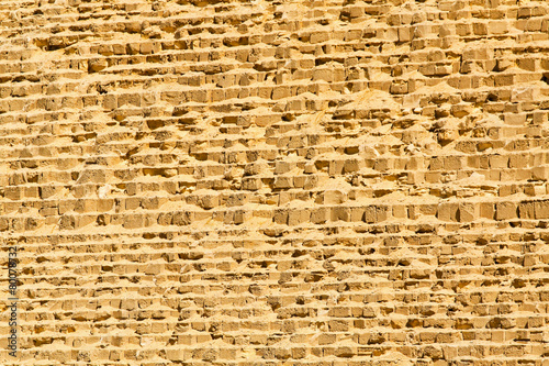 Great pyramid wall