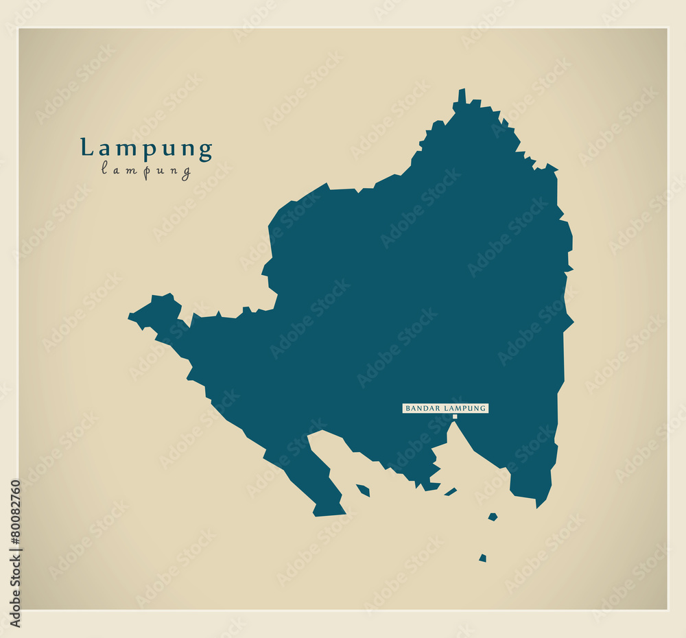 Modern Map - Lampung ID