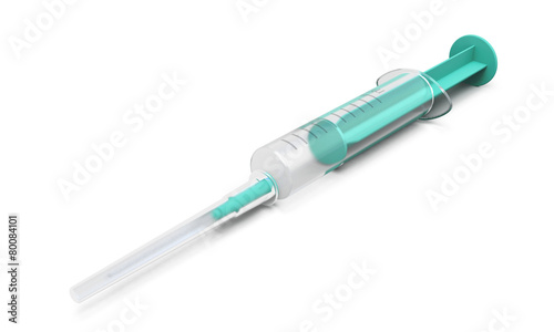 Syringe close-up