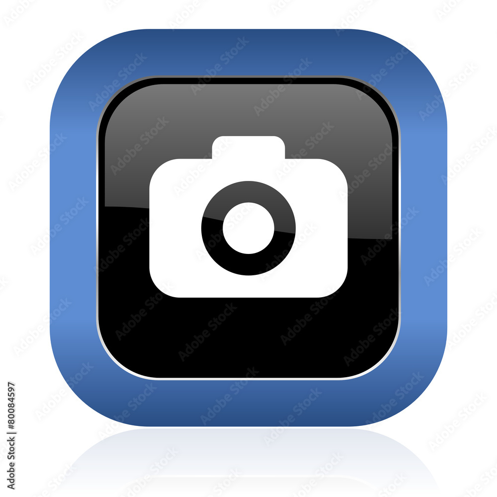 photo camera square glossy icon photography sign photo camera square glossy icon photography sign