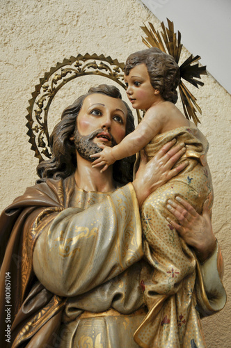 Sanit Joseph with Child Jesus photo