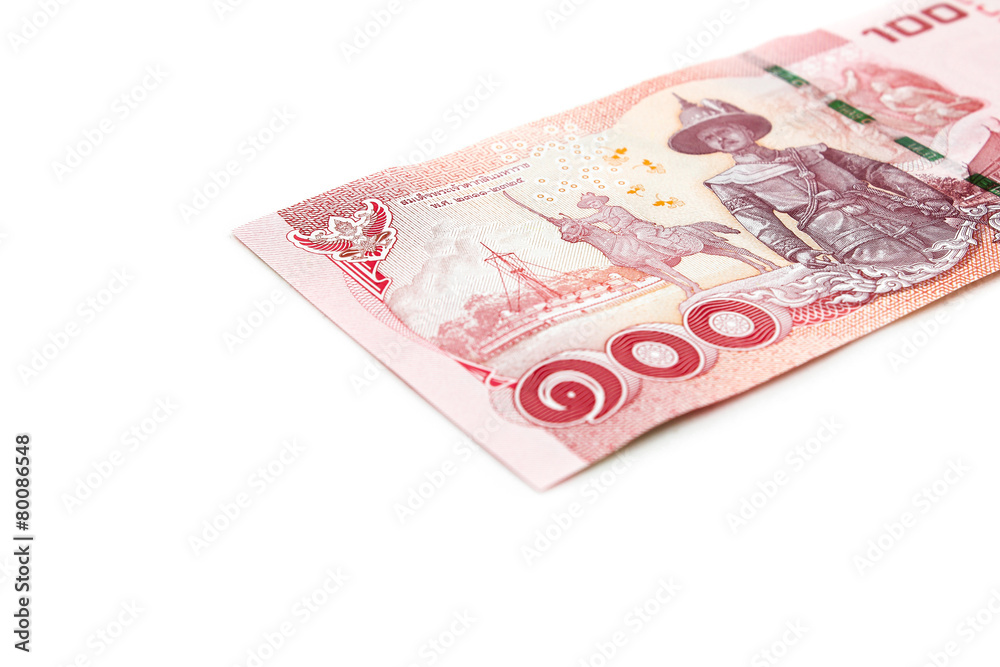 Fototapeta premium New versions of hundred Thai bank notes