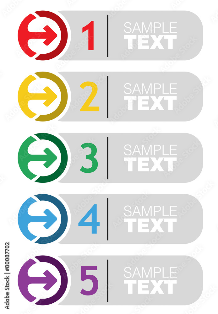Editable template with abstract Editable template with abstract