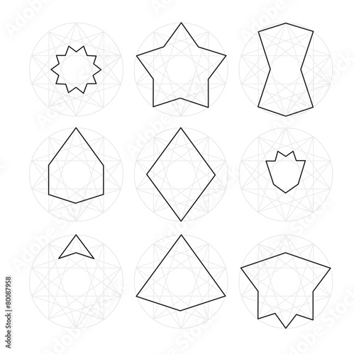 The Decagram Grid