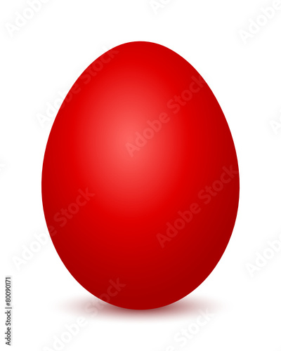 Rotes Osterei