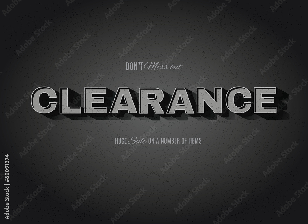 Vintage movie or retro cinema text effect clearance sign - obrazy, fototapety, plakaty 