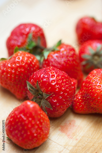 Fresh strawberries