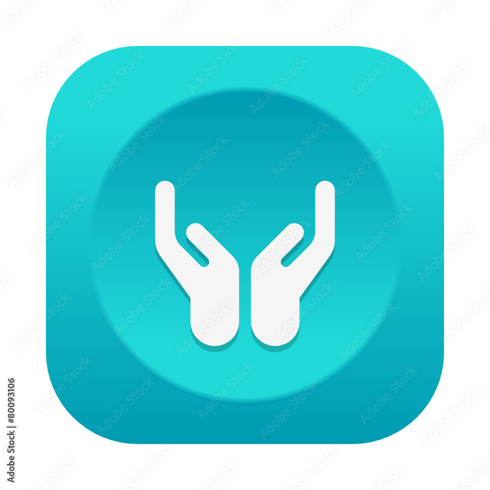 Obraz premium App Button