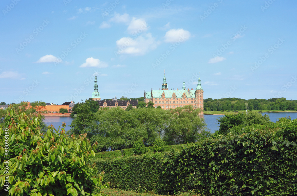 Vicinities of Frederiksborg Palace, Hillerod, Denmark