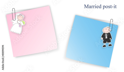 Post-it married