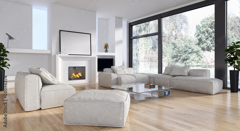 Fototapeta premium Living room