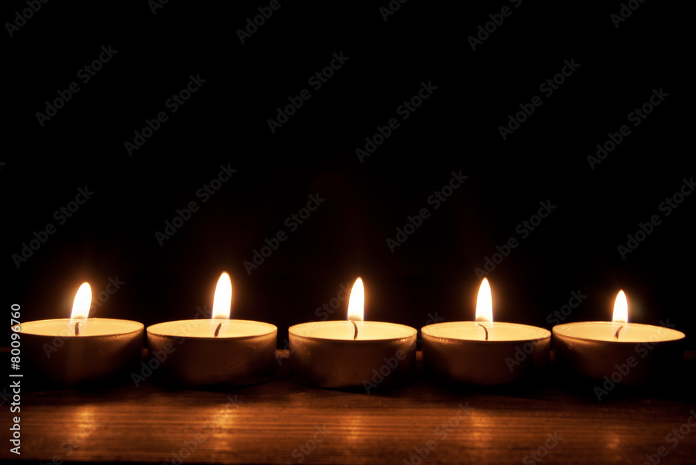 Candles border Candles border