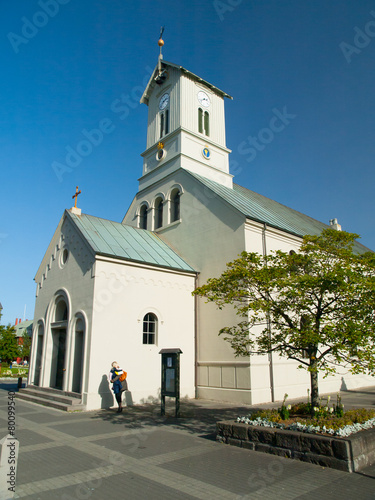 Domkirkjan, Reykjavik lutheran church photo