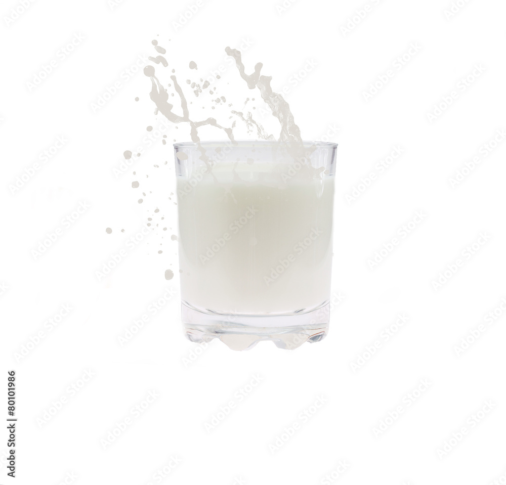 Splashing milk Splashing milk