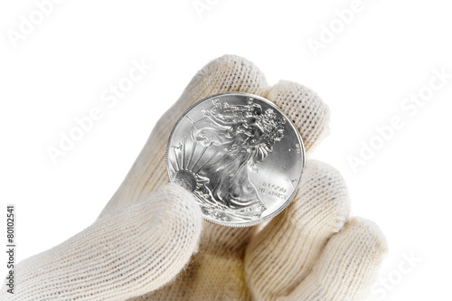 Photos Silver bullion coin investment, American Eagle
