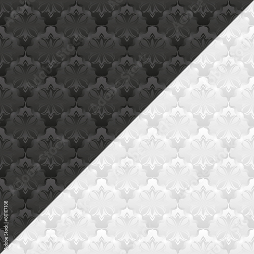 white and black pattern