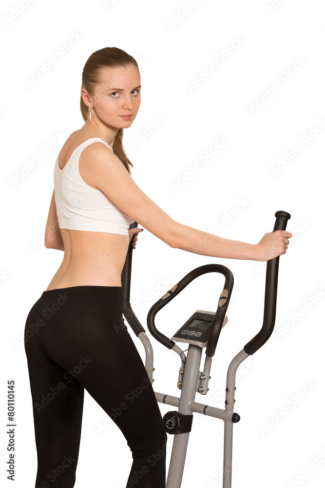 Fototapeta premium woman exercising