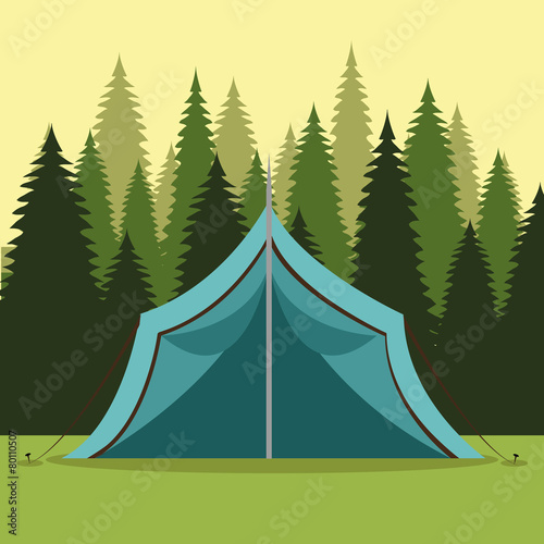 Camping design, vector illustration.