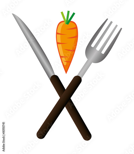 Food design, vector illustration.