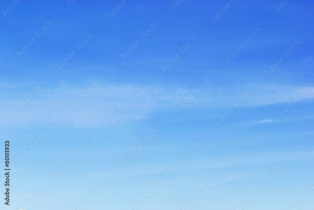 White clouds and fantastic soft white clouds against blue sky